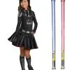 Star Wars Costume Child Darth Vader Dress - WITH X2 FREE LIGHTSABERS 1 Star Wars Costume Child Darth Vader Dress - WITH X2 FREE LIGHTSABERS -Star Wars Costumes Shop 1032583227