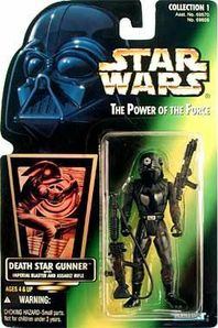 Star Wars Action Figure - Death Star Gunner With Imperial Blaster And Assault Rifle