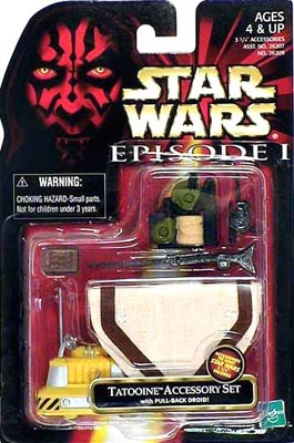Star Wars Action Figure - Tatooine Accessory Set - Episode 1 3 Star Wars Action Figure - Tatooine Accessory Set - Episode 1