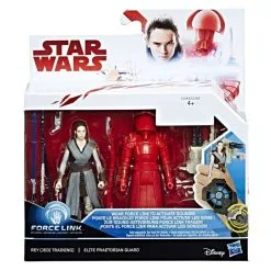 Star Wars Action Figure - Rey (Jedi Training) And Elite Praetorian Guard - The Last Jedi