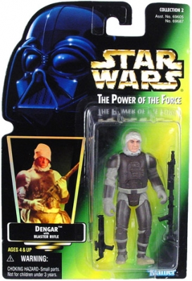 Star Wars Action Figure - Dengar With Blaster Rifle - Hologram 3 Star Wars Action Figure - Dengar With Blaster Rifle - Hologram