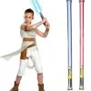 Star Wars Costume Child - The Rise Of Skywalker - Rey - WITH X2 FREE LIGHTSABERS 1 Star Wars Costume Child - The Rise Of Skywalker - Rey - WITH X2 FREE LIGHTSABERS -Star Wars Costumes Shop 145493699