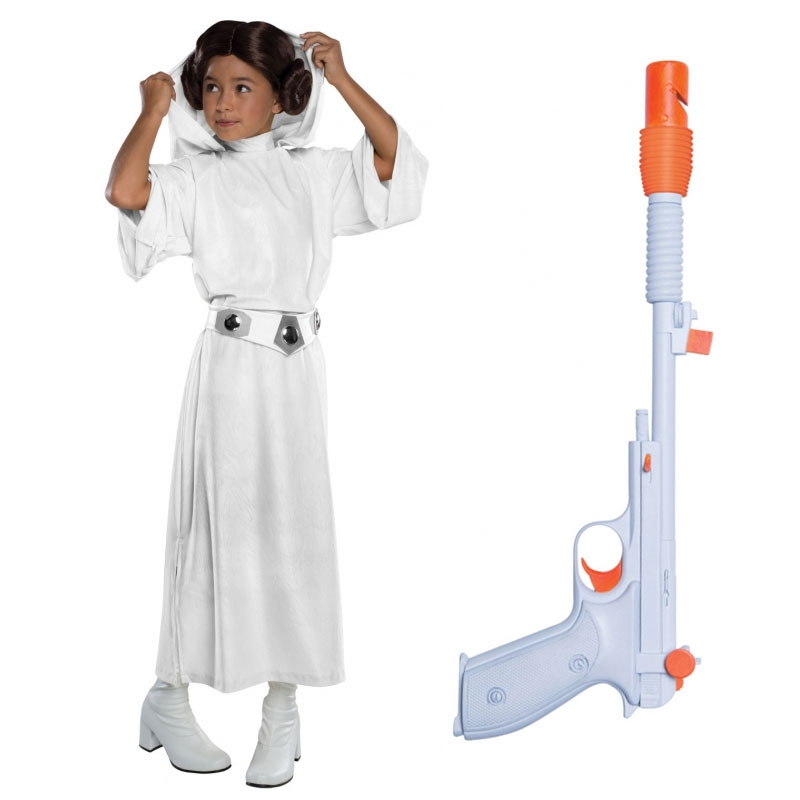 Star Wars Costume Child Blaster Bundle - Princess Leia 2 Star Wars Costume Child Blaster Bundle - Princess Leia