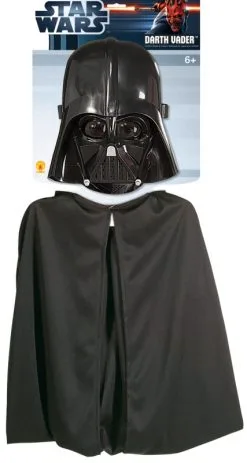 Star Wars Costume - Darth Vader Cape And Mask