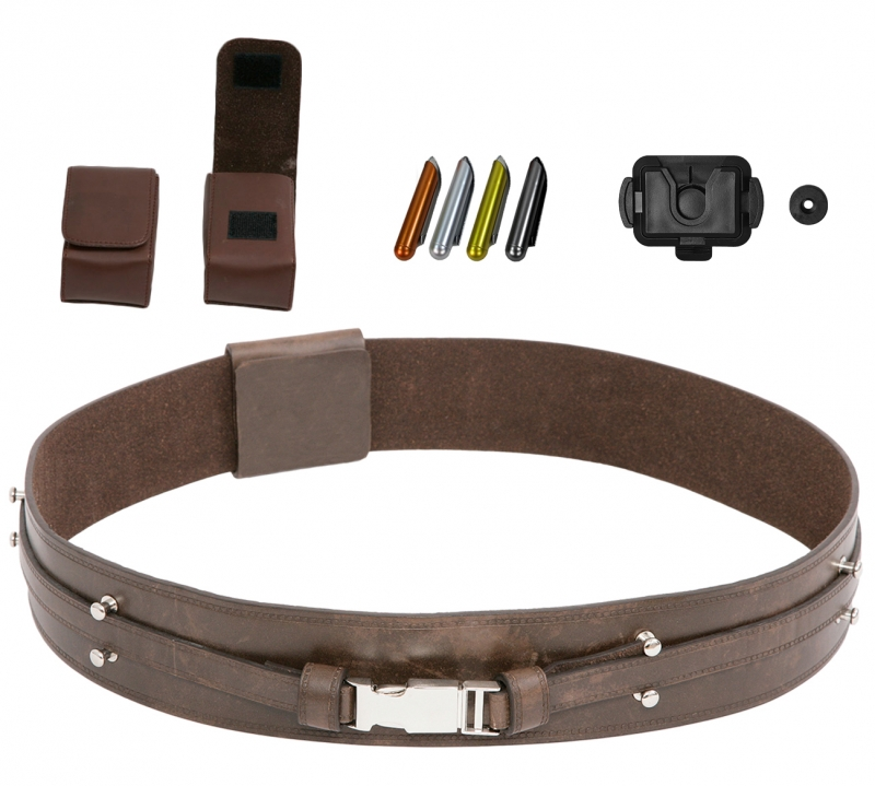 Star Wars Anakin Skywalker JEDI BELT BUNDLE - Belt - Pouches - Food Capsules - Covertec Belt Clip 3 Star Wars Anakin Skywalker JEDI BELT BUNDLE - Belt - Pouches - Food Capsules - Covertec Belt Clip