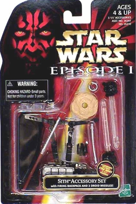 Star Wars Action Figure - Sith Accessory Set - Episode 1 3 Star Wars Action Figure - Sith Accessory Set - Episode 1
