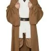 * Star Wars Obi Wan Kenobi Costume - Tunic With Replica LIGHT BROWN Jedi Robe 2 * Star Wars Obi Wan Kenobi Costume - Tunic With Replica LIGHT BROWN Jedi Robe -Star Wars Costumes Shop 595323260