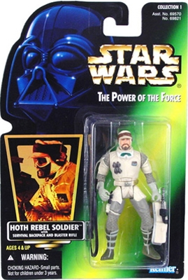 Star Wars Action Figure - Hoth Rebel Soldier With Survival Backpack And Blaster Rifle - Hologram 3 Star Wars Action Figure - Hoth Rebel Soldier With Survival Backpack And Blaster Rifle - Hologram