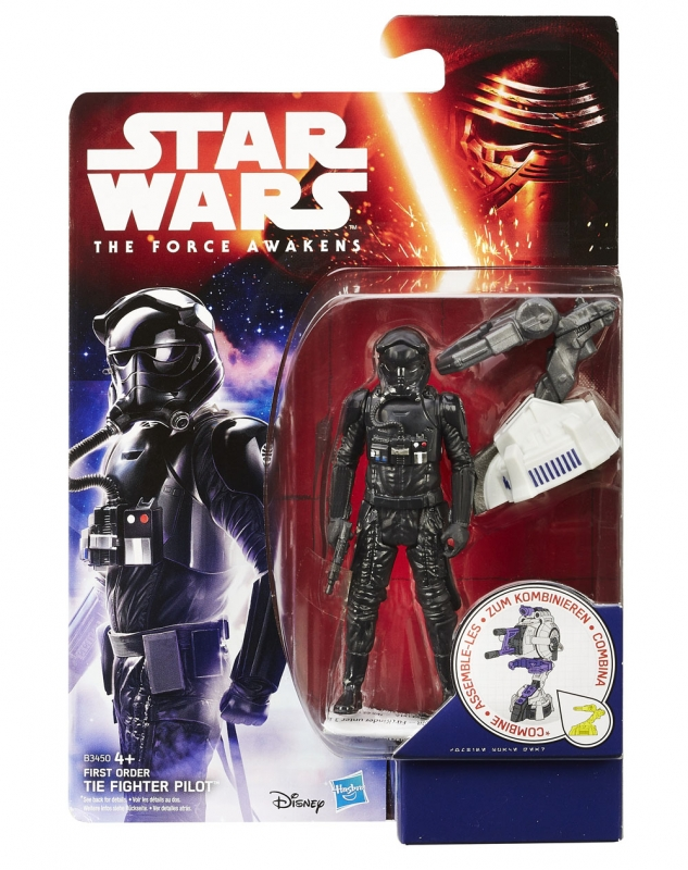 Star Wars Action Figure - The Force Awakens - Jungle Space - TIE Fighter Pilot 3 Star Wars Action Figure - The Force Awakens - Jungle Space - TIE Fighter Pilot